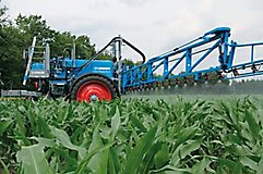 Sprayer in field