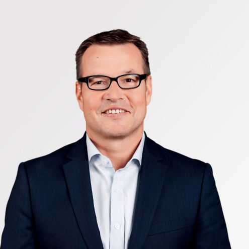 Portrait of Cornel Fuerer, Senior Vice President, Chief Legal and Public Affairs Officer at Corteva