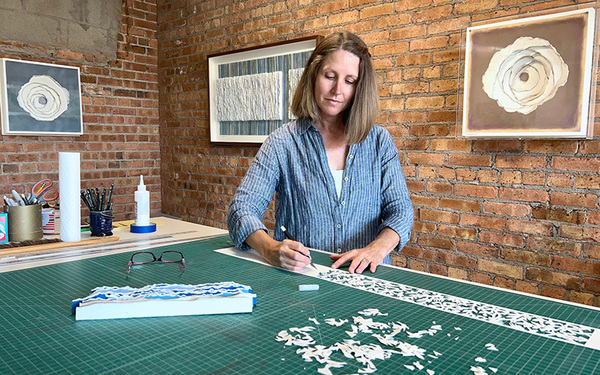 How a Humble Material Became Artist Krista Reuter's Muse
