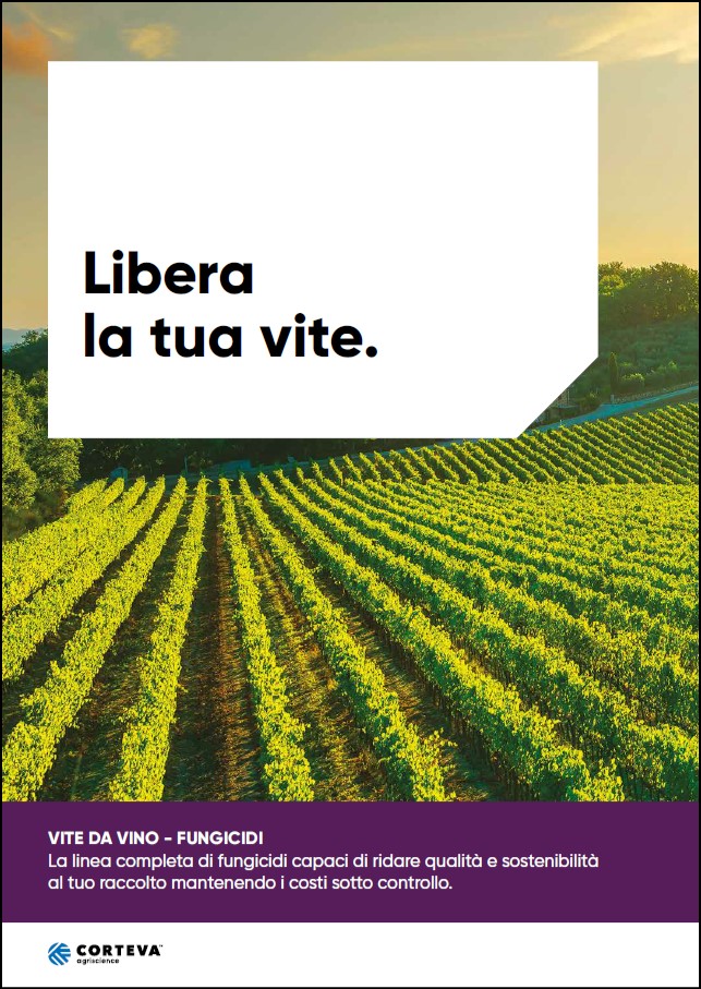 Anteprima della linea Corteva per la coltivazione della vite da vino