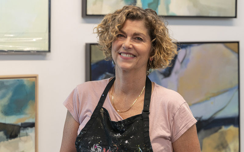 Artist Ann Flemings