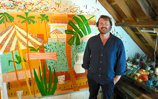 Dive Into Alec Cumming’s Sun-Drenched Paintings of Paradise