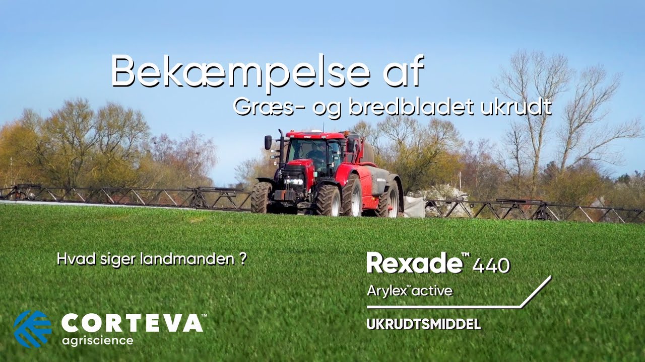 ¨Hvad siger landmanden ?¨  (bekæmpelse af ukrudt med Rexade 440.)