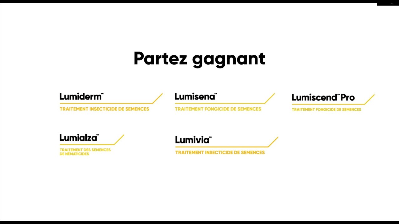 Partez gagnant avec les technologies appliquées à la semence de Corteva