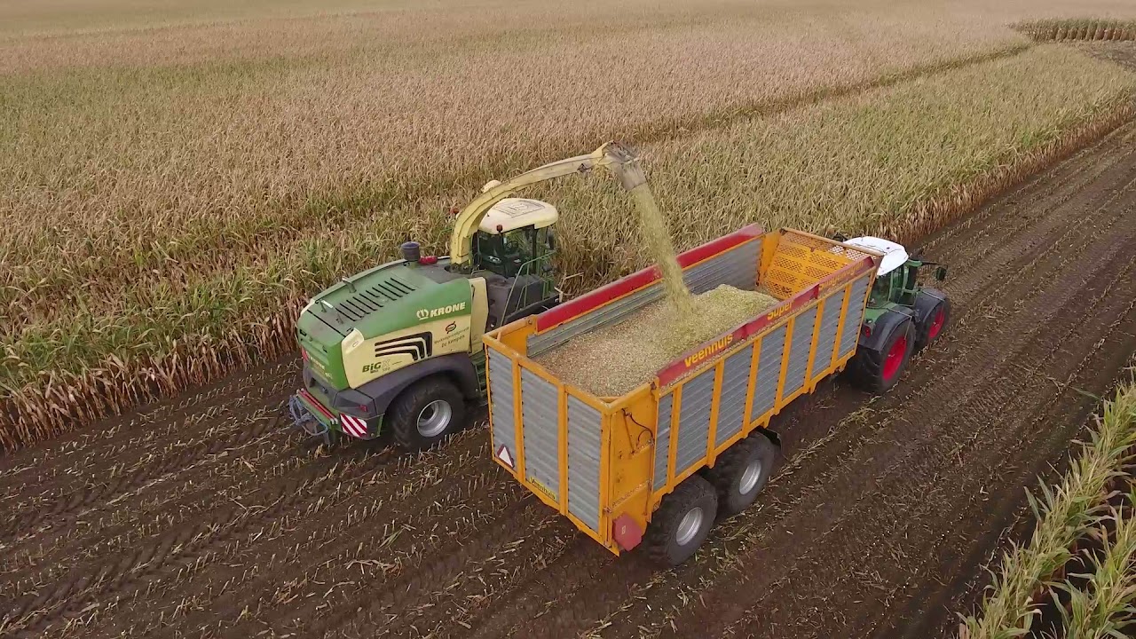 Mais inkuilen met Pioneer doseerapparatuur
