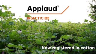 Applaud use in cotton