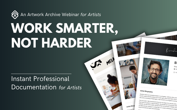 Present Your Artwork Like a Pro with Artwork Archive Reports