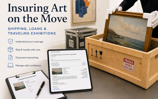 Insuring Art on the Move: How to Protect Your Collection During Shipping, Loans, and Traveling Exhibitions