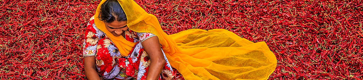 chilli red woman