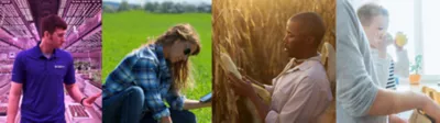 Transparency Initiative Hero Image Composite - 4 ag pros at work