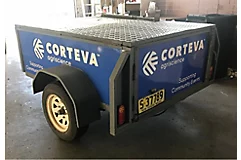 BBQ trailer Corteva