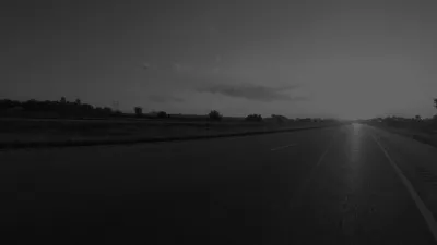   road into the sunset