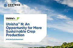 Utrisha™ N logo with blue sky background