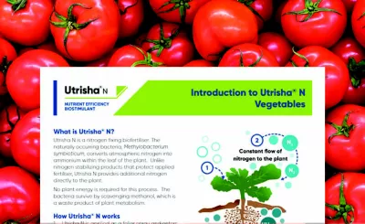 Utrisha N Vegetables Intro