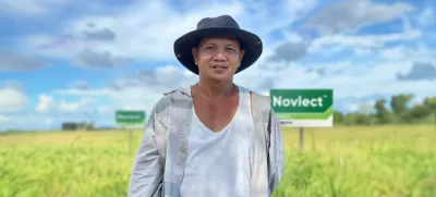 farmer in the field