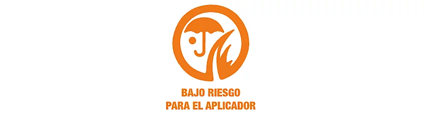 Bajo riesgo para el alpicador.