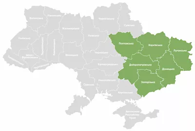 Карта регіонів